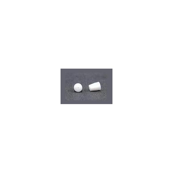 Professional Plastics Teflon Blank Ferrules-NO Holes, TF-16999 1/16 Inch (10 Pcs) ( Package) HFERRULETFE-TF-16999-10PACK - main
